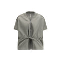 Rick Owens Bicolor Polyester Sleveless Jacket