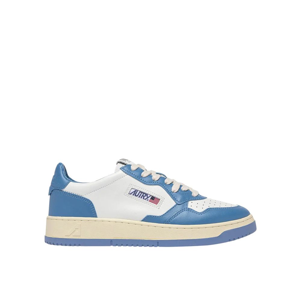 Autry Blue Leather Sneakers