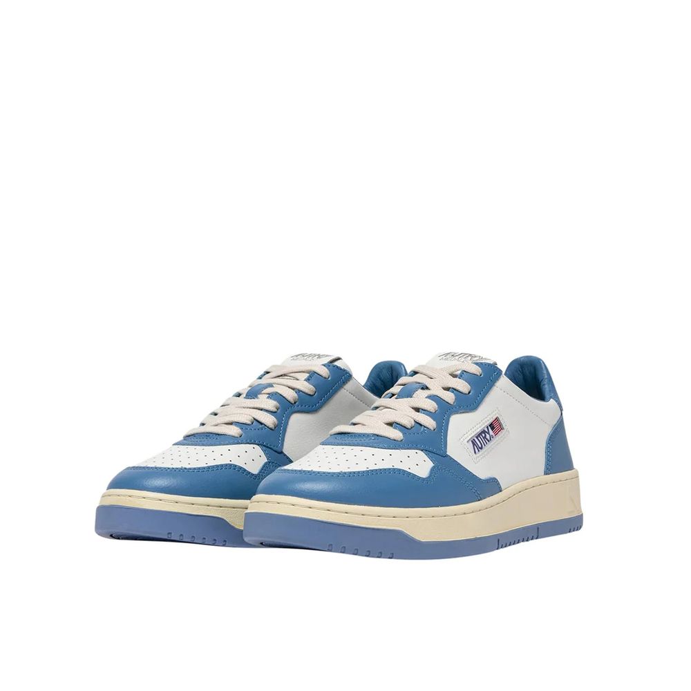 Autry Blue Leather Sneakers