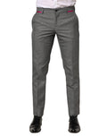 Dolce & Gabbana Gray Viscose Skinny Men Dress Trouser Pants