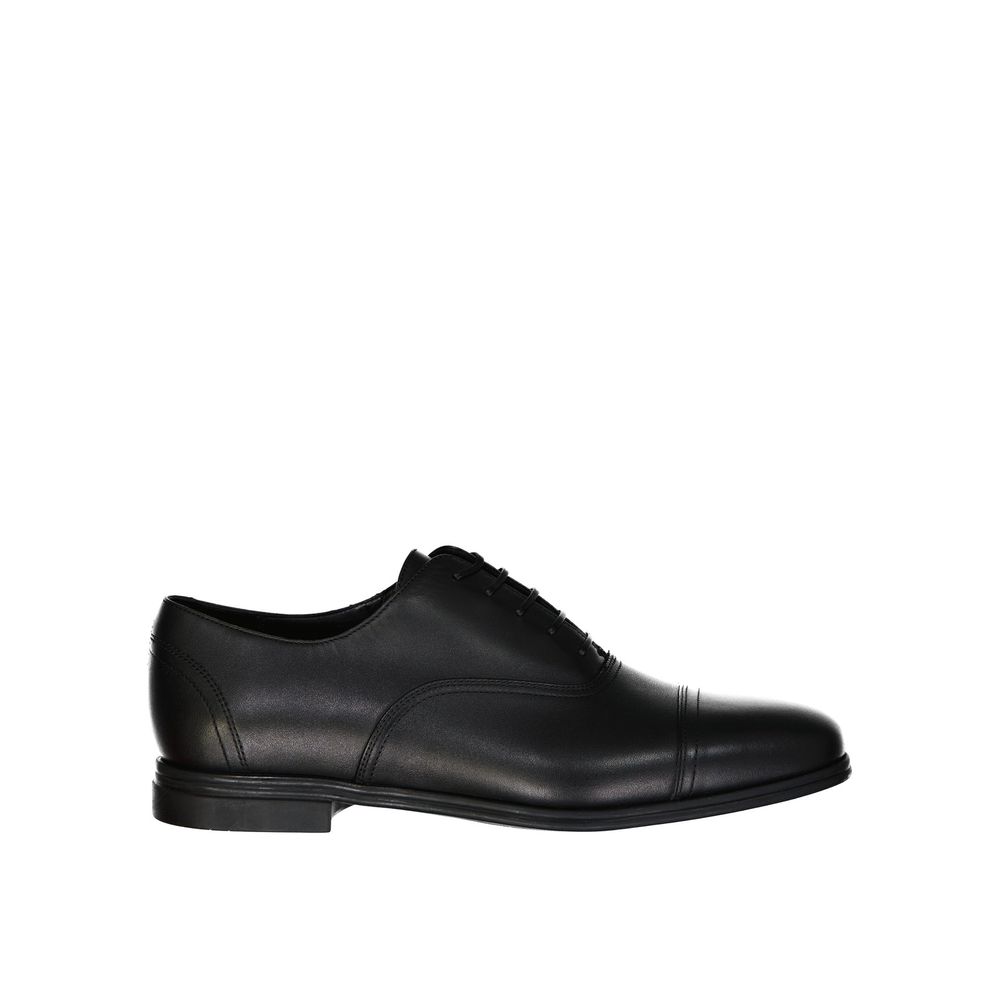 Salvatore Ferragamo Black Leather Shoes