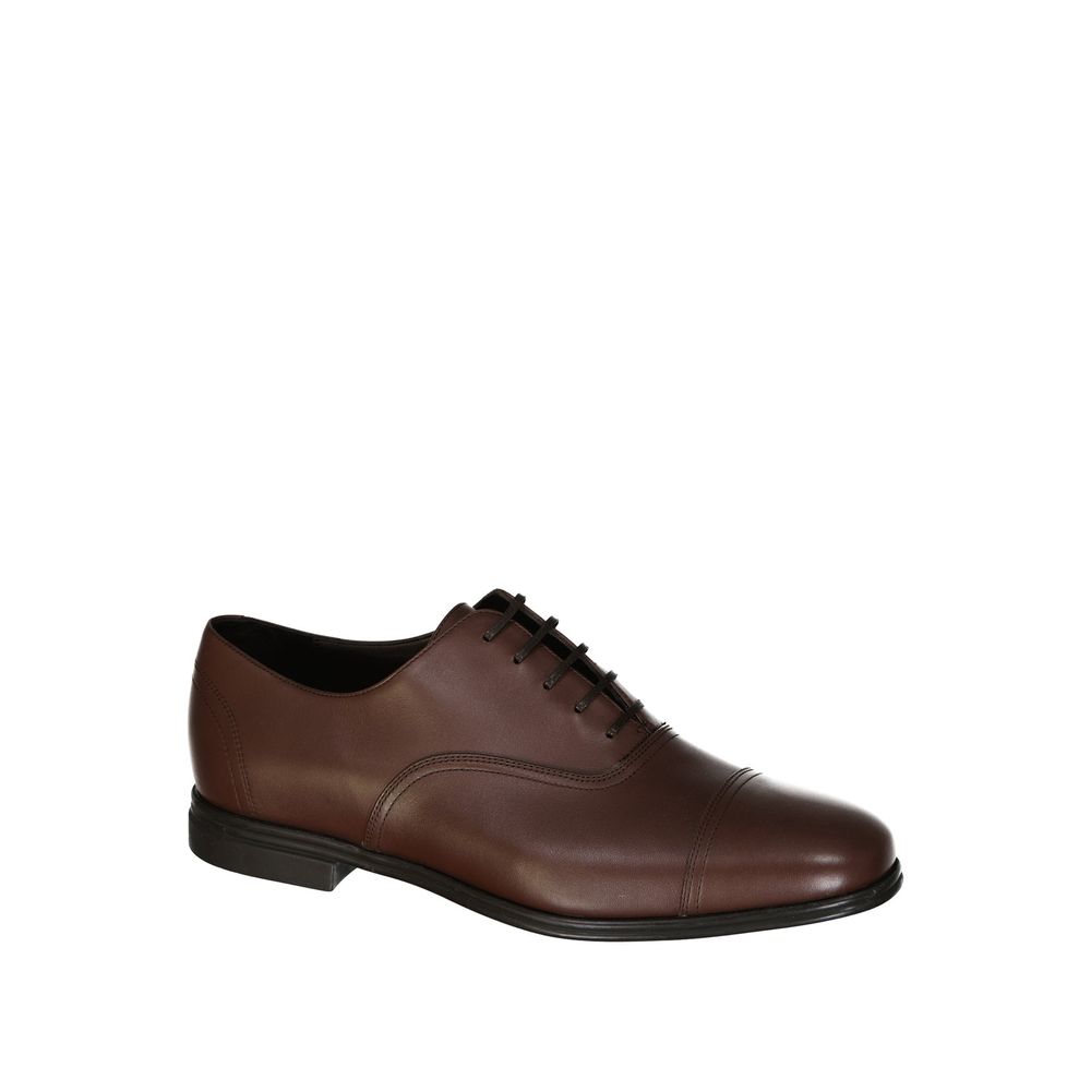 Salvatore Ferragamo Brown Leather Shoes