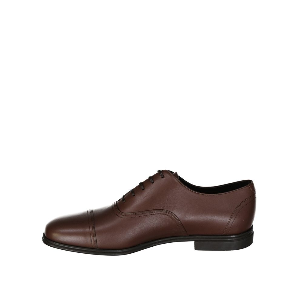 Salvatore Ferragamo Brown Leather Shoes
