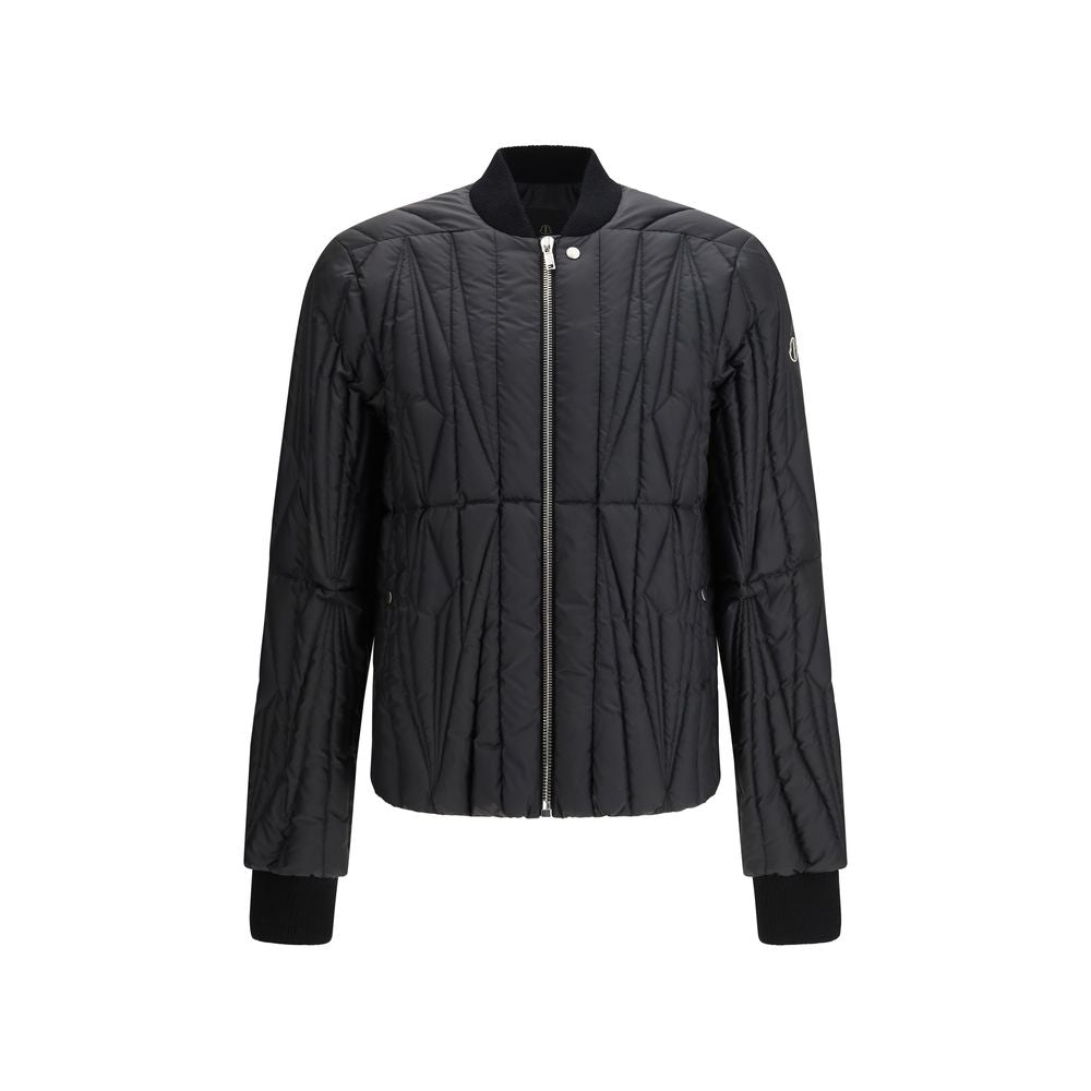 Moncler x Rick Owens Black Goose Down Bomber