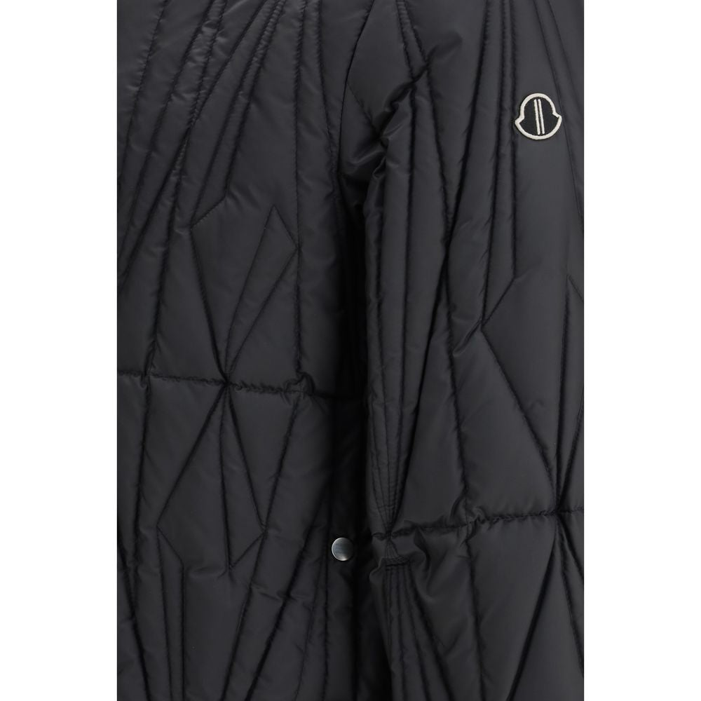 Moncler x Rick Owens Black Goose Down Bomber
