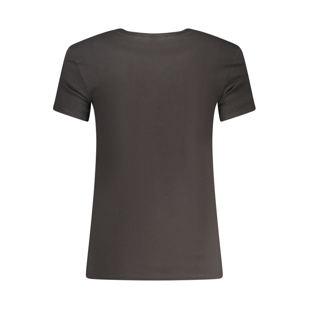 Guess Jeans Black Cotton Men's T-Shirt