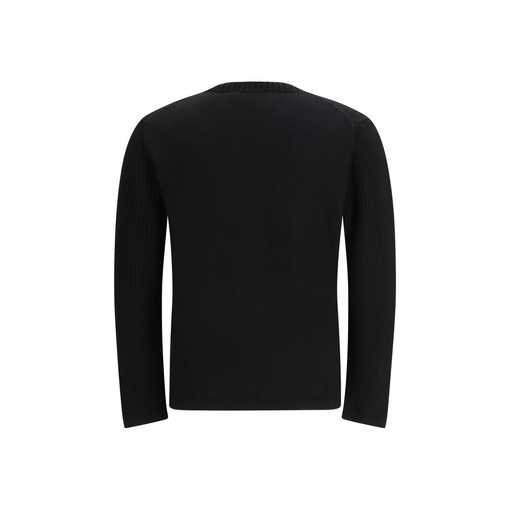 Prada Black Wool Oves Aries Sweatshirt