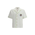 Casablanca White Cotton Dress Shirt