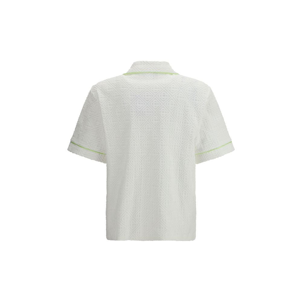 Casablanca White Cotton Dress Shirt