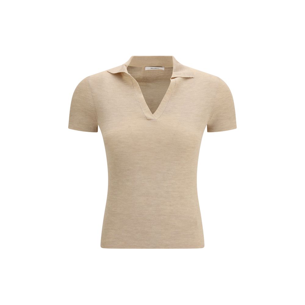Max Mara Beige Wool Shirt