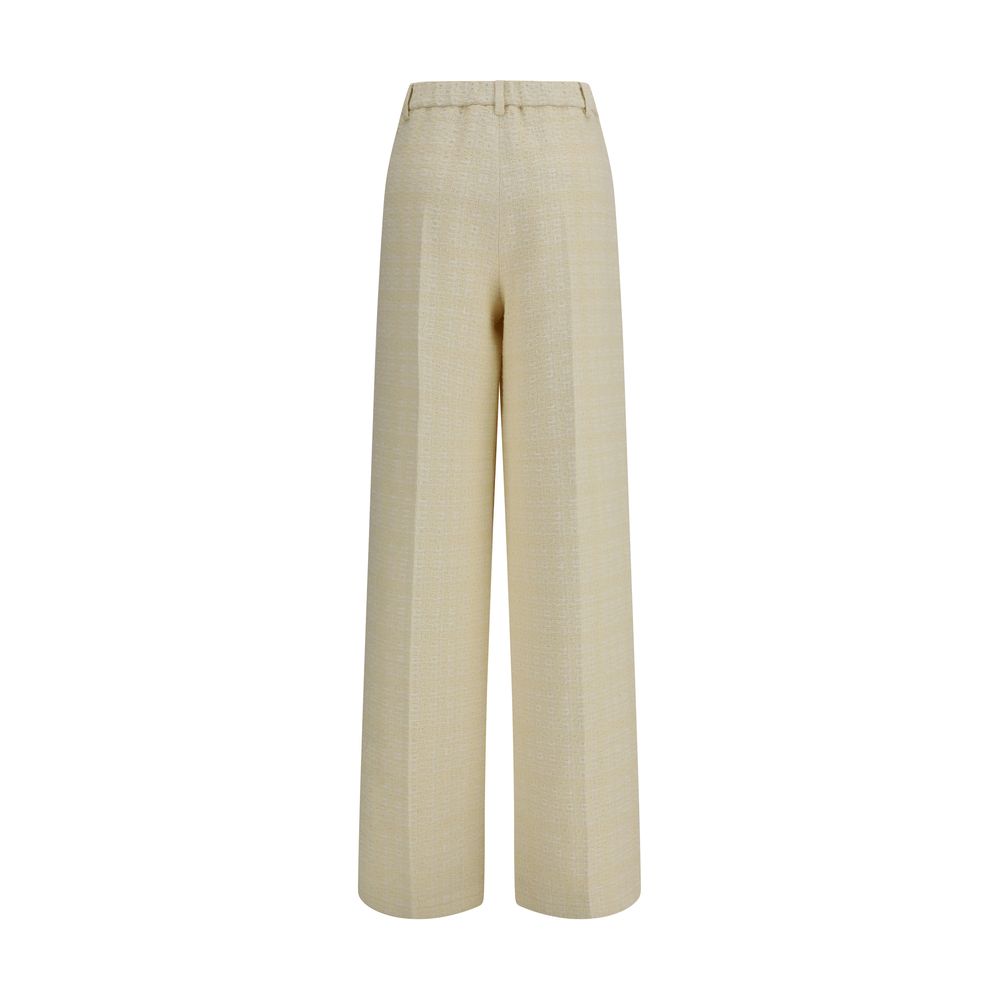 Gucci Beige Cotton Dress Pants