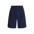 Kenzo Blue Cotton Bermuda Shorts