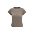 Rick Owens Brown Cotton T-Shirt