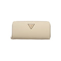 Guess Jeans Beige Polyurethane Women Wallet