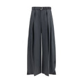 Sacai Gray Polyester Casual Pants