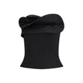 Magda Butrym Black Wool Tank Tops