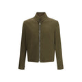 Tom Ford Bicolor Wool Full-Length Jacket