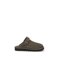 UGG Brown Calf Leather Bos Taurus Mules