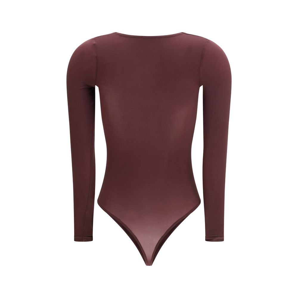 Wolford Purple Polyamide Bodysuit