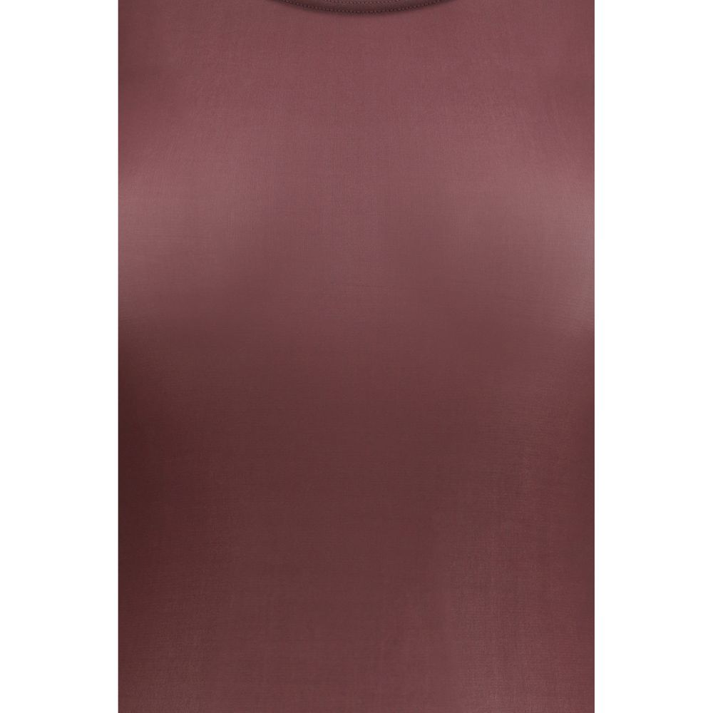 Wolford Purple Polyamide Bodysuit