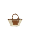 Jacquemus Brown Raffia Handbag