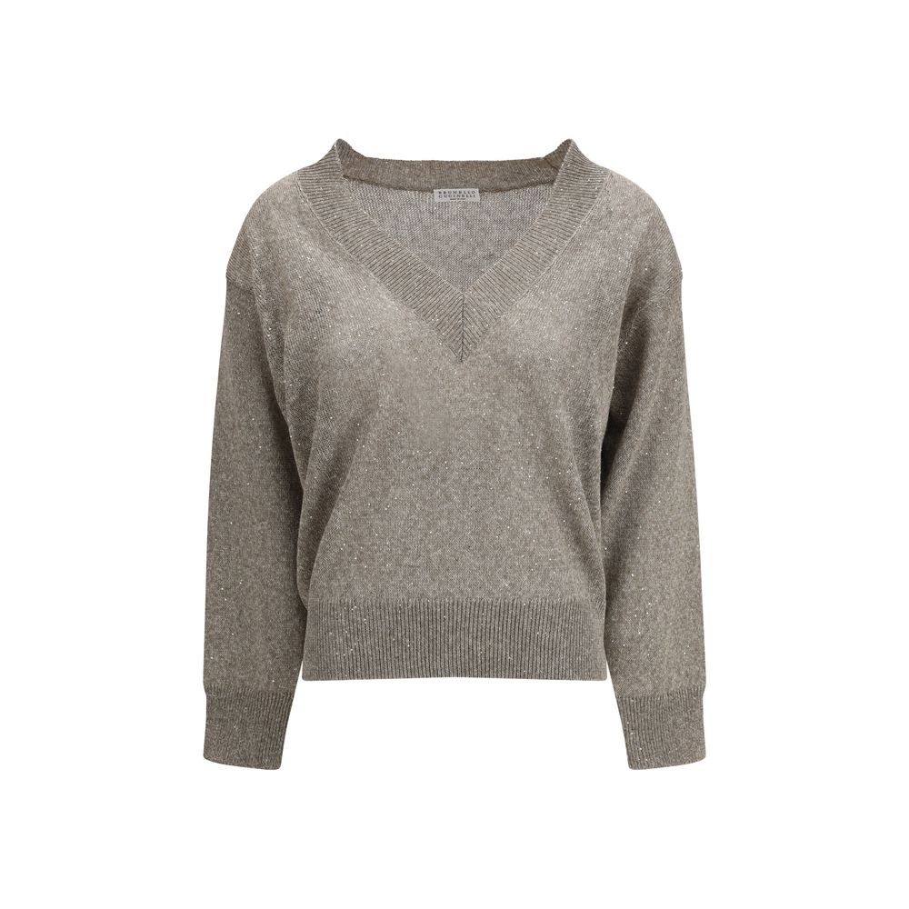 Brunello Cucinelli Brown Linen Sportswear