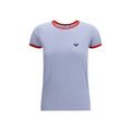 Prada Blue Cotton T-Shirt