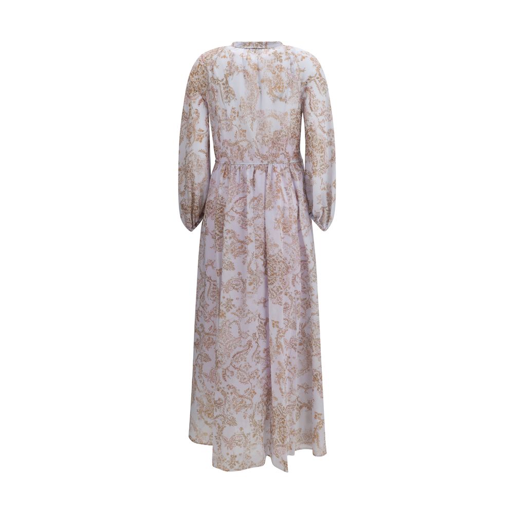 Forte_Forte Multicolor Cotton Casual Dress
