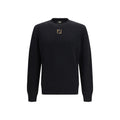 Fendi Black Wool Oves Aries Sweatshirt