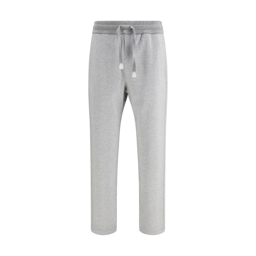 Brioni Gray Cotton Joggers (Workout Pants)