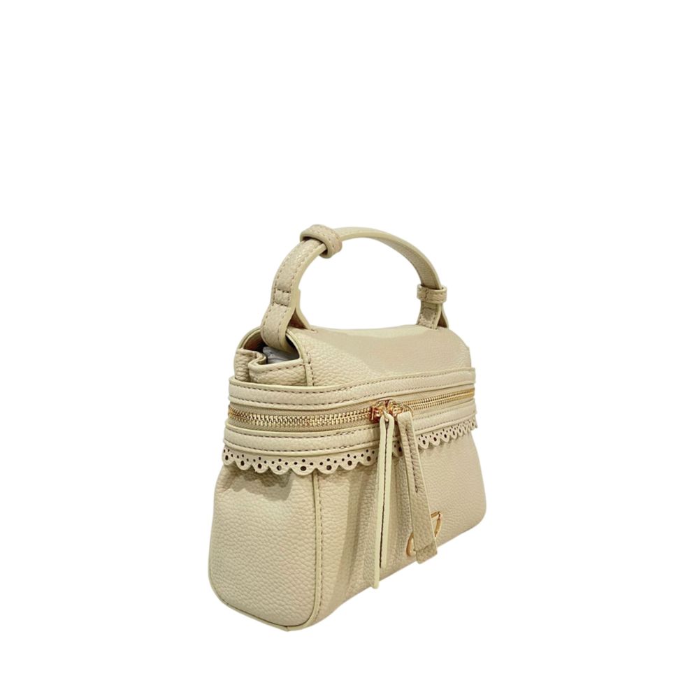 Twinset Beige PU Women Handbag