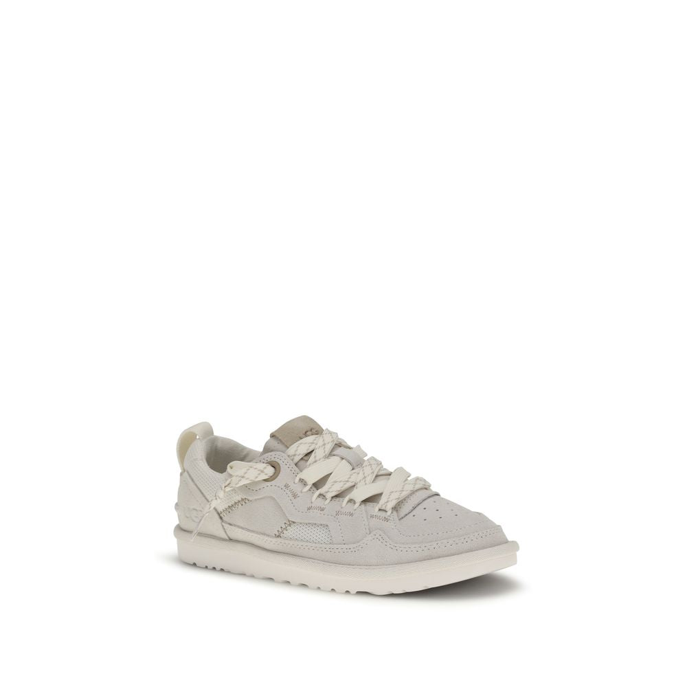 UGG Purple Calf Leather Bos Taurus Low Top Sneakers