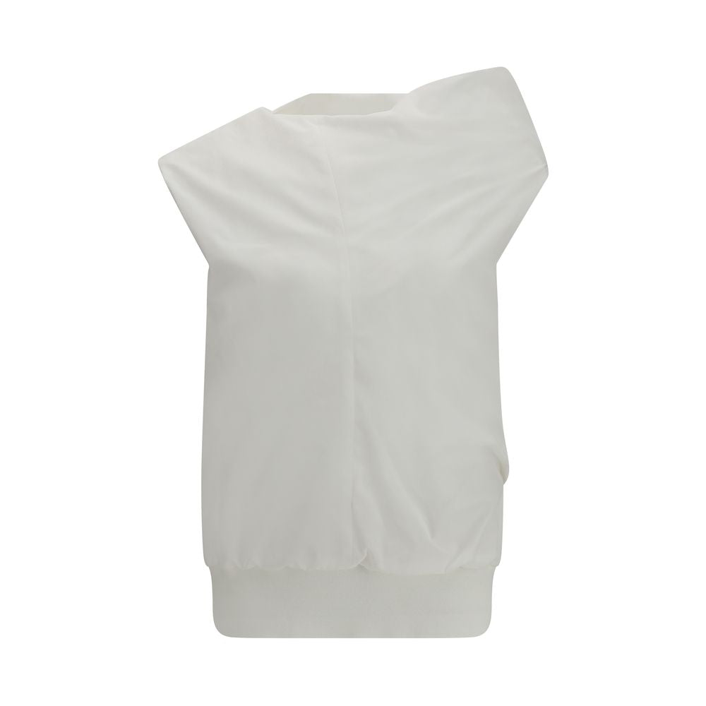 Sacai White Polyester Shirt