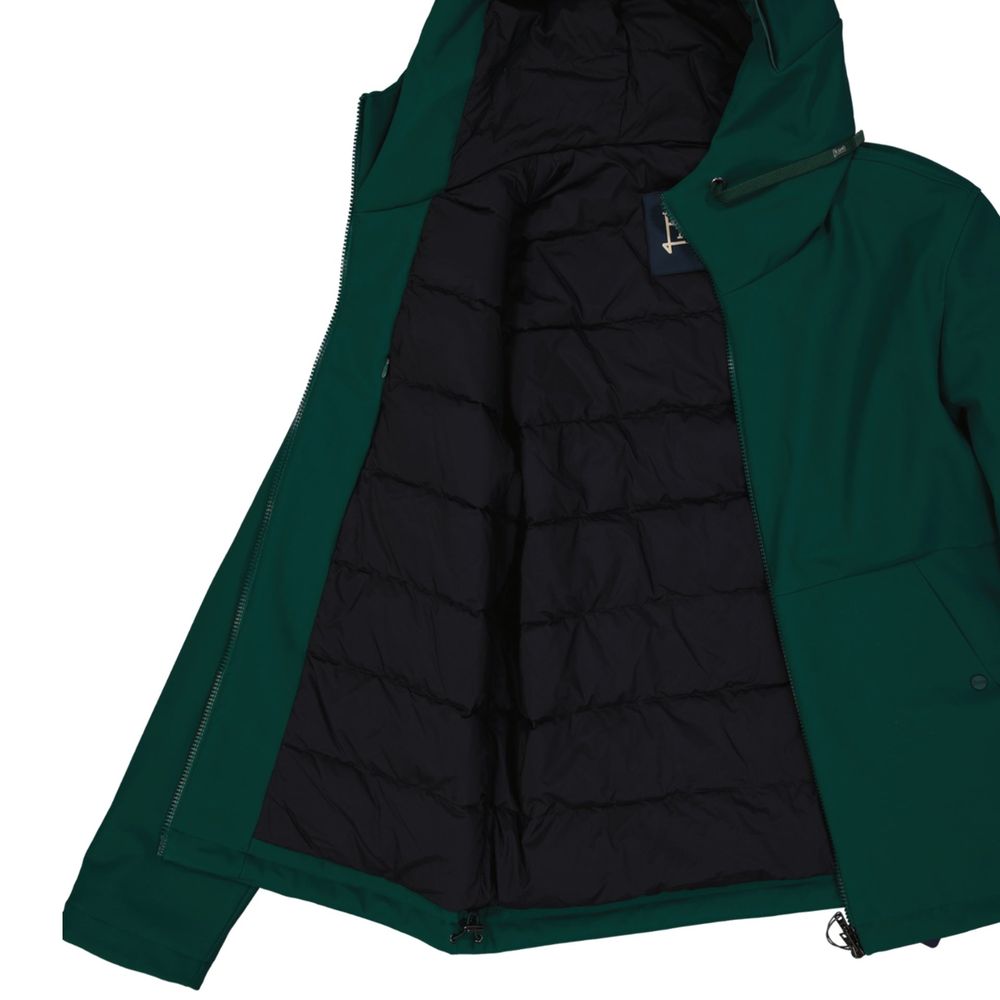 Herno Bicolor Elastane Shell Jacket