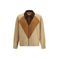 Valentino Garavani Brown Goatskin Biker Jacket