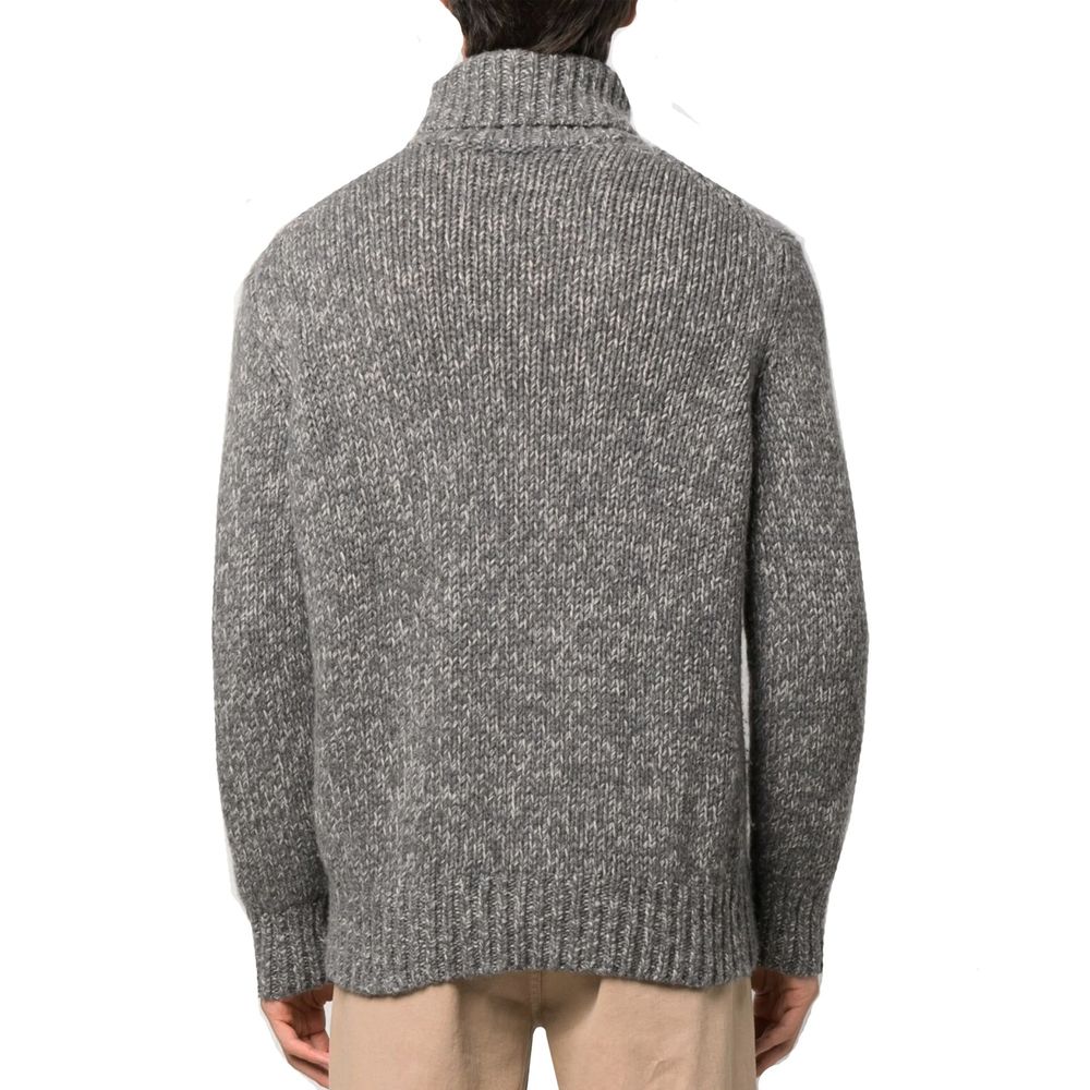 Brunello Cucinelli Gray Cashmere Sweatshirt
