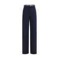 Max Mara Blue Triacetate Dress Pants