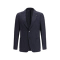 Lardini Blue Wool Blazer