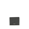Ferragamo Black Calf Leather Bos Taurus Wallet