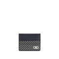 Ferragamo Blue Calf Leather Bos Taurus Wallet
