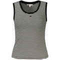 Tommy Hilfiger Black Cotton Women's Tank Top