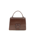 PINKO Brown Lamb Ovis Aries Aries Handbag