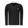Guess Jeans Black Cotton Men T-Shirt