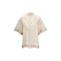 Zimmermann Beige Linen Shirt