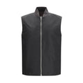 Diesel Brown Polyamide Sleeveless Jacket