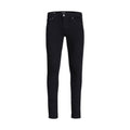 Jack Jones Black Cotton Skinny Jeans