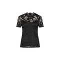 Vila Clothes Black Polyamide T-Shirt