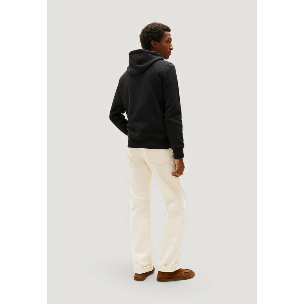 Tommy Hilfiger Black Cotton Hoodie