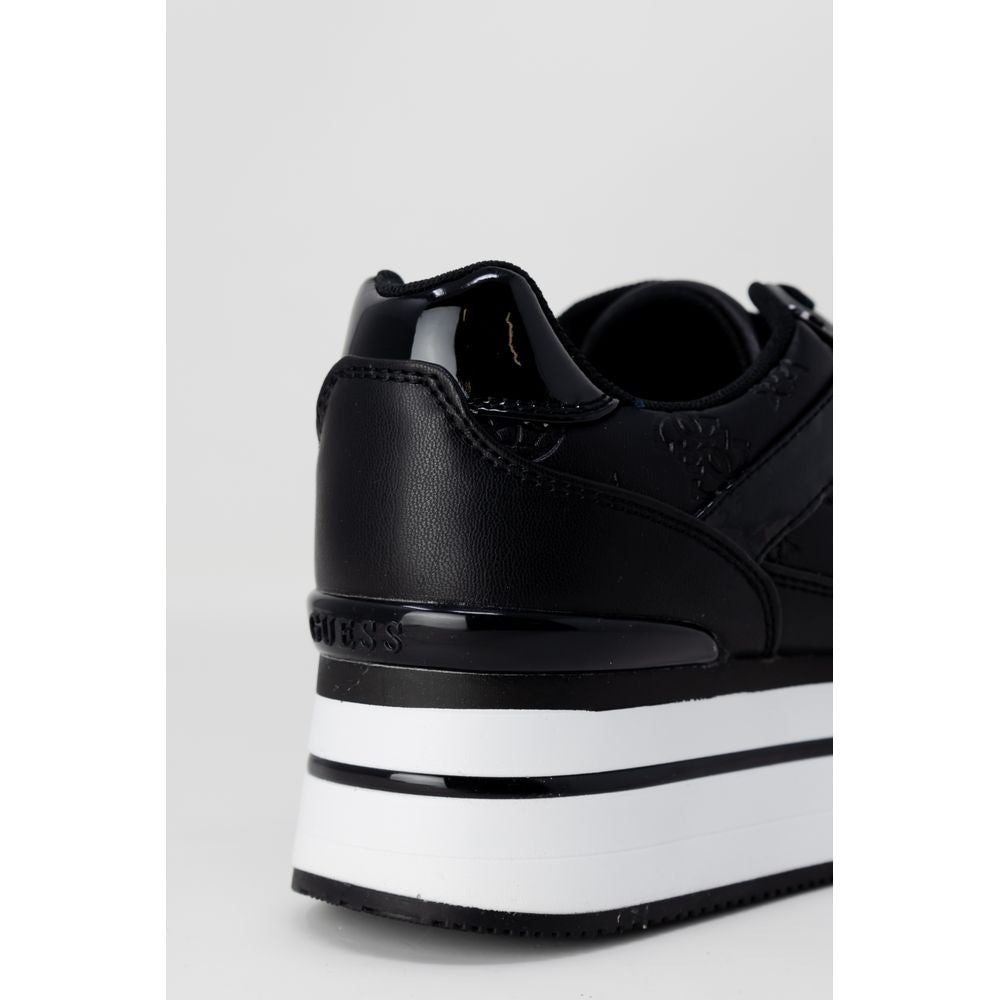 Guess Black Polyethylene Chunky Sneakers