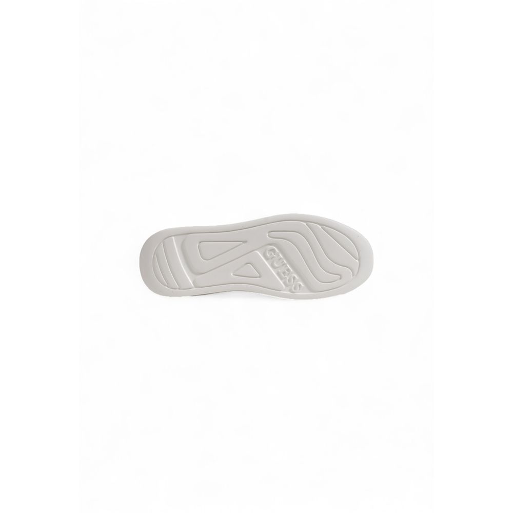 Guess Black And White Polyethylene Low Top Sneakers